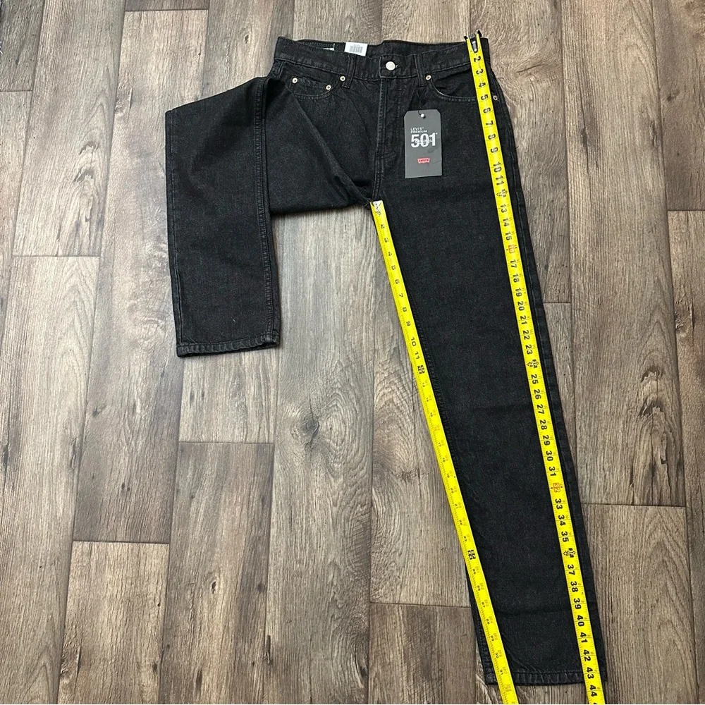 Levi’s 501 109% Cotton Denim Premium Jeans Men’s Size 32x32 Black